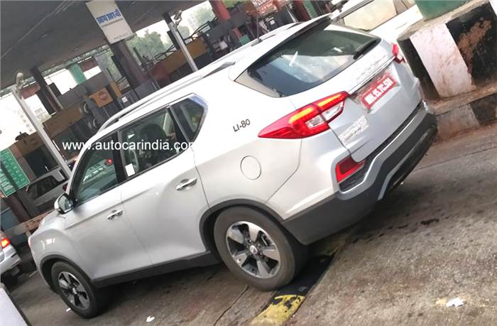 Mahindra Rexton spotted testing ahead of Diwali launch